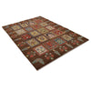 Bakhtiar Area Rug Handmade Brown Floral 4x7 ft