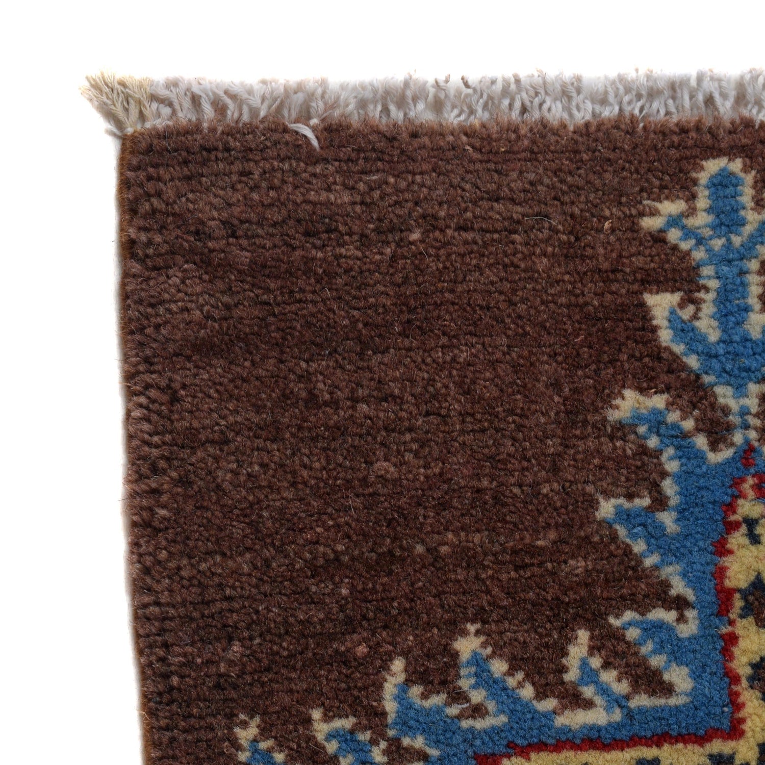 Bakhtiar Area Rug Handmade Brown Floral 4x7 ft