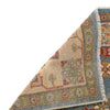 Kazak Rug Handmade Blue Medallion 7x10 ft