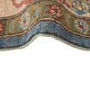 Kazak Rug Handmade Blue Medallion 7x10 ft