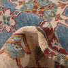 Kazak Rug Handmade Blue Medallion 7x10 ft