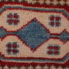 Kazak Rug Handmade Red Medallion 4x6 ft