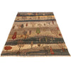 Tree Of Life Area Rug Handmade Multi Floral 5x8 ft