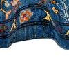 Sultani Area Rug Handmade Blue Floral 8x10 ft