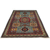 Mamluk Area Rug Handmade Blue Medallion 5x8 ft