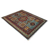 Mamluk Area Rug Handmade Blue Medallion 5x8 ft
