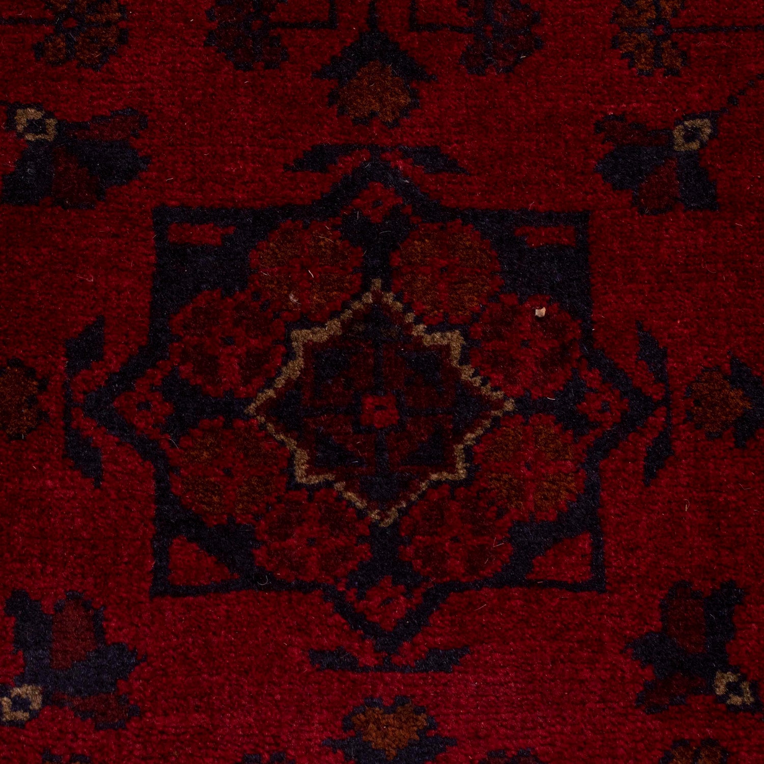 Khal Mohammadi Rug Handmade Red 4x7 ft
