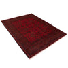 Khal Mohammadi Rug Handmade Red 4x7 ft