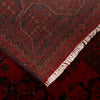 Khal Mohammadi Rug Handmade Red 4x7 ft