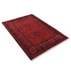 Khal Mohammadi Rug Handmade Red 3x5 ft