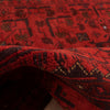 Khal Mohammadi Rug Handmade Red 3x5 ft