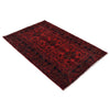 Khal Mohammadi Rug Handmade Red 3x5 ft