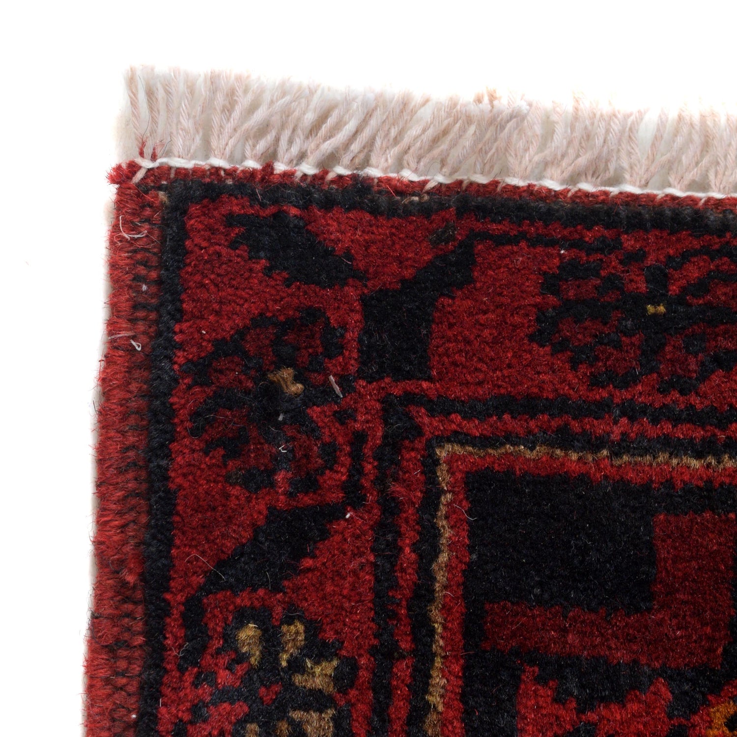 Khal Mohammadi Rug Handmade Red 3x5 ft