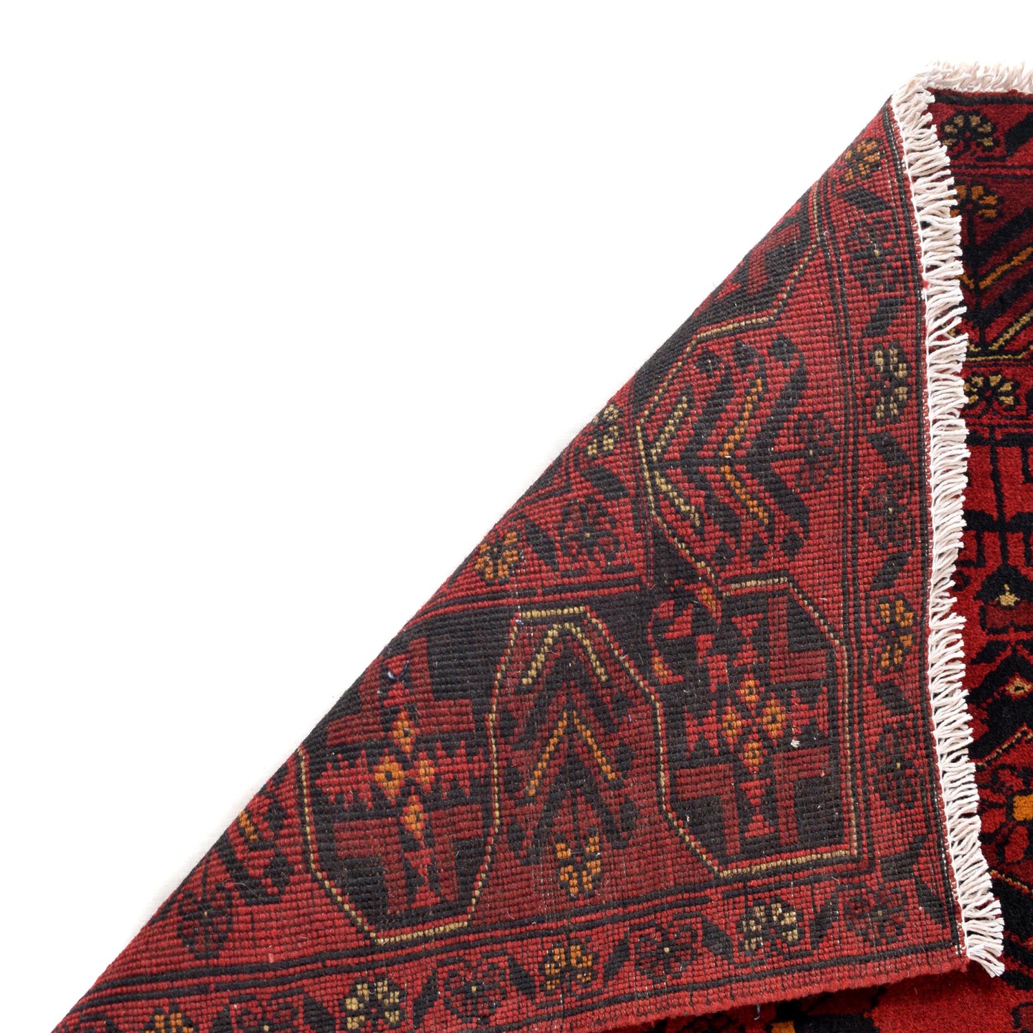 Khal Mohammadi Rug Handmade Red 3x5 ft