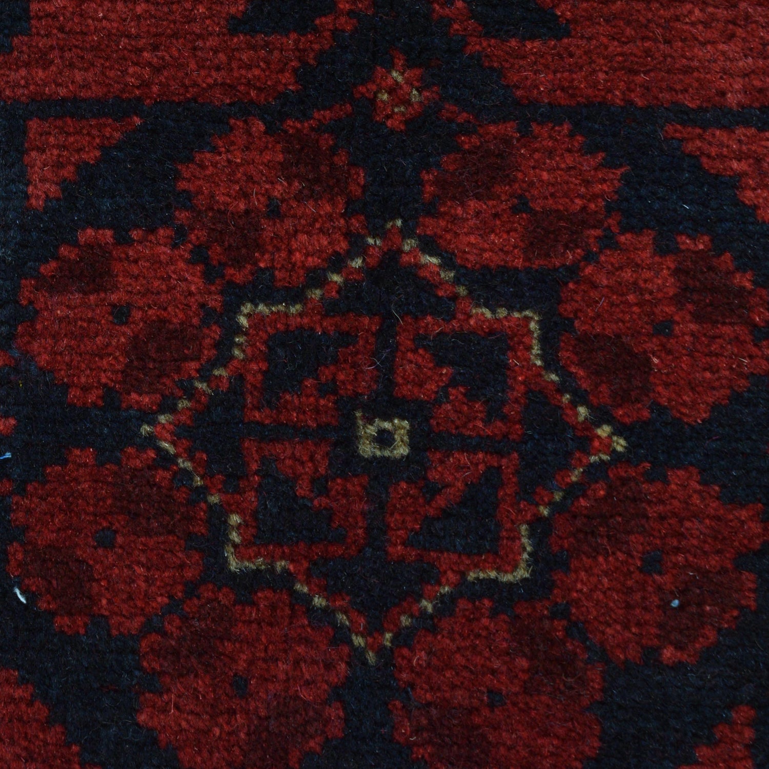 Khal Mohammadi Rug Handmade Red 3x5 ft