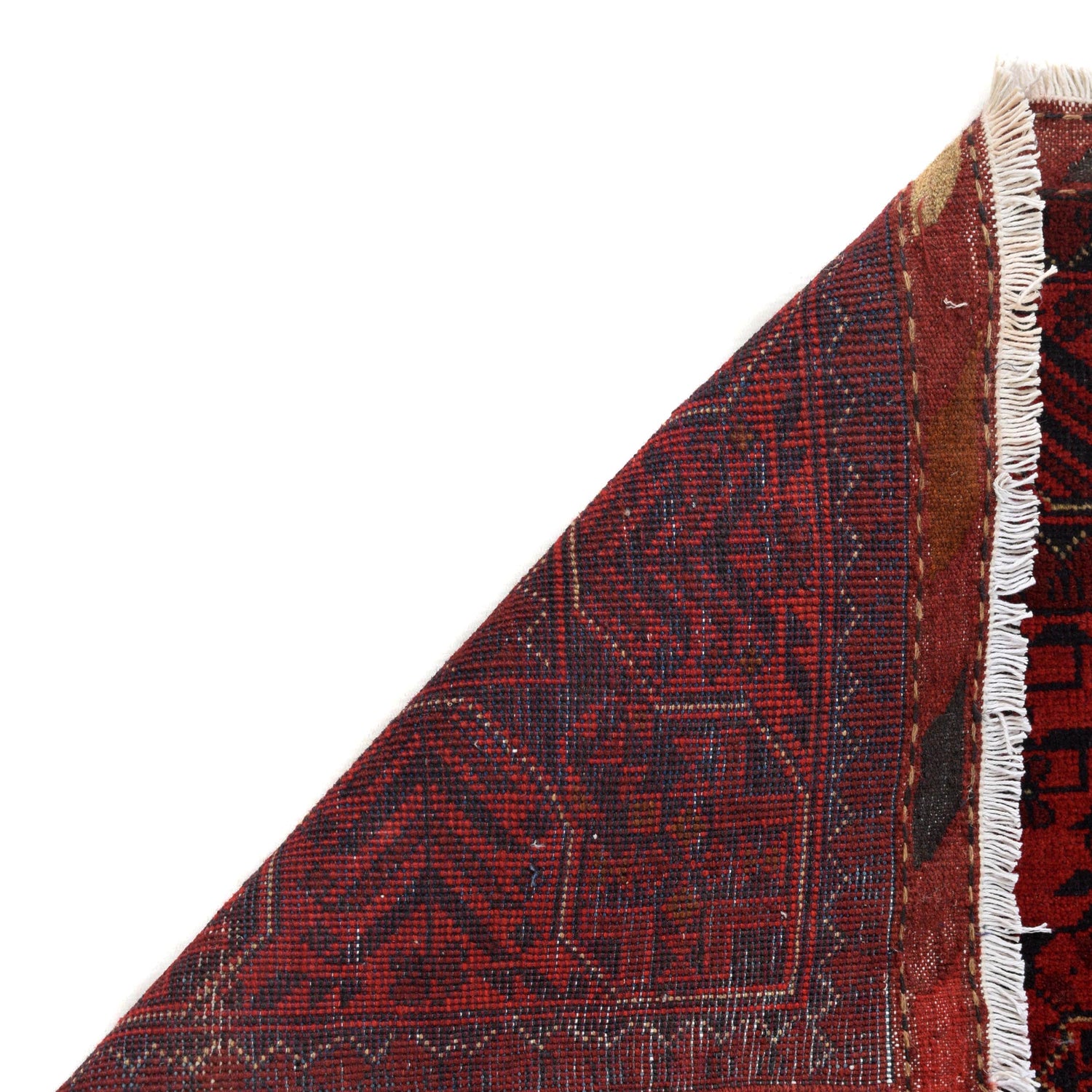 Khal Mohammadi Rug Handmade Red 3x5 ft