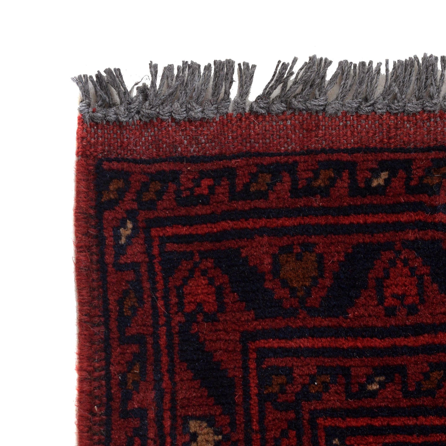 Khal Mohammadi Rug Handmade Red 3x5 ft