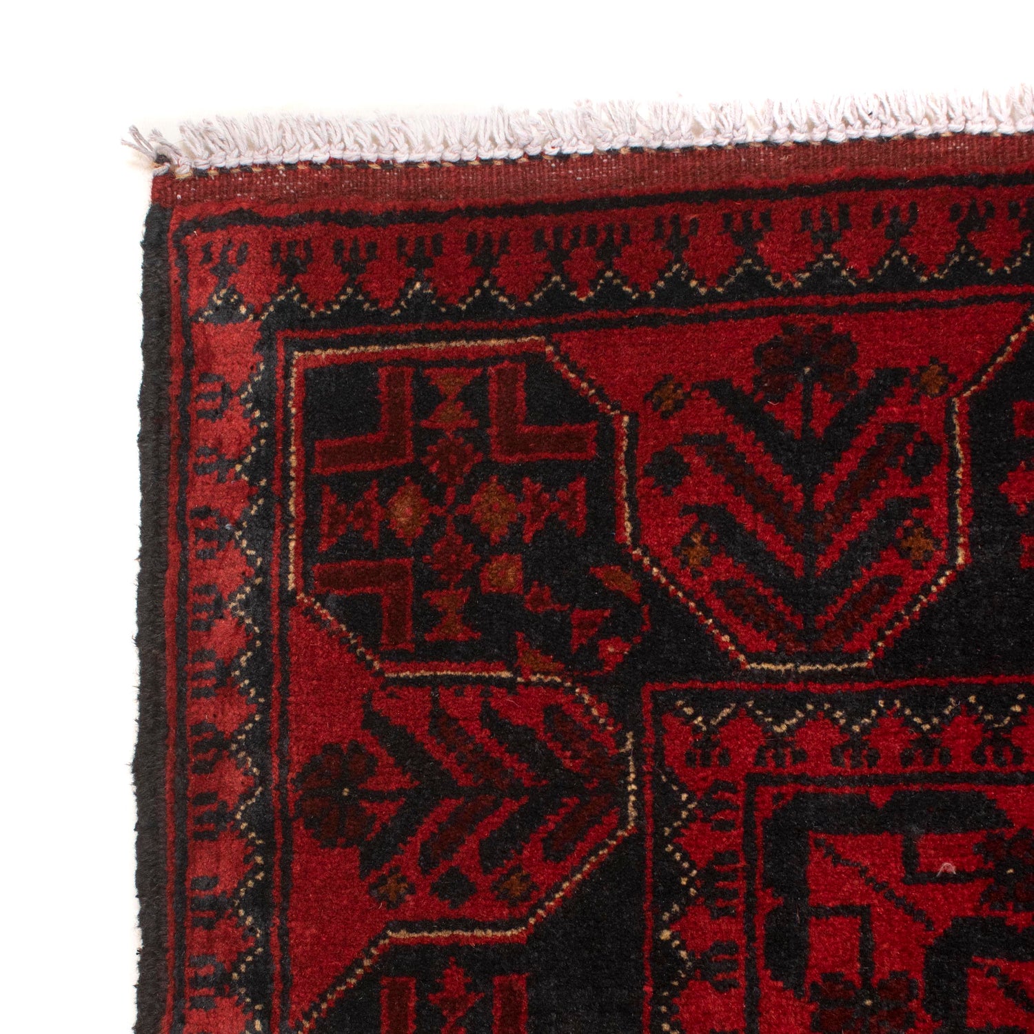 Khal Mohammadi Rug Handmade Red 4x6 ft