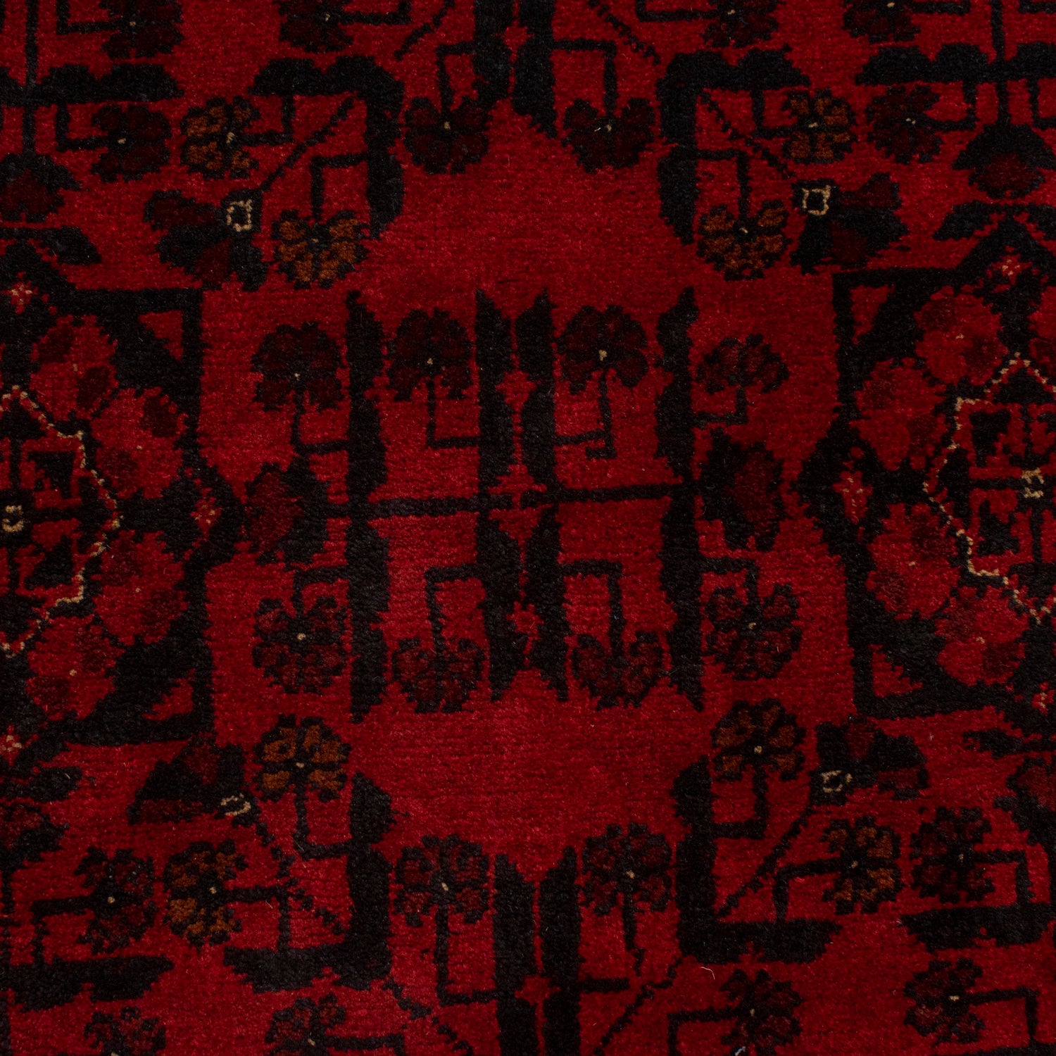 Khal Mohammadi Rug Handmade Red 4x6 ft