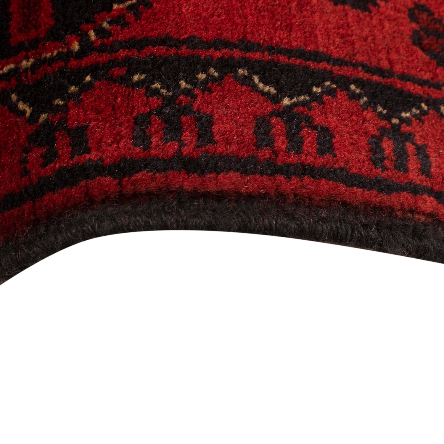 Khal Mohammadi Rug Handmade Red 4x6 ft