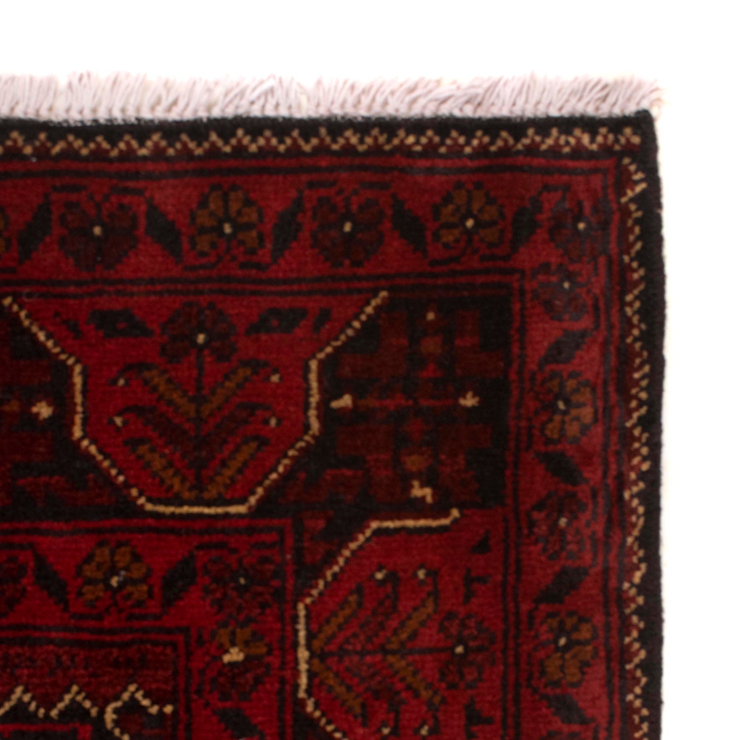 Khal Mohammadi Rug Handmade Red 3x5 ft