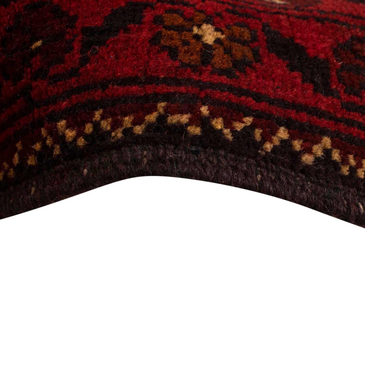 Khal Mohammadi Rug Handmade Red 3x5 ft