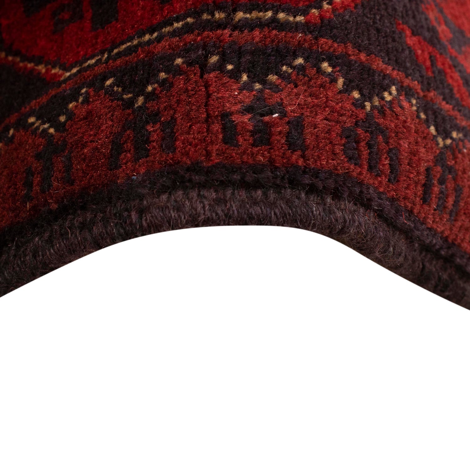 Khal Mohammadi Rug Handmade Red 3x5 ft