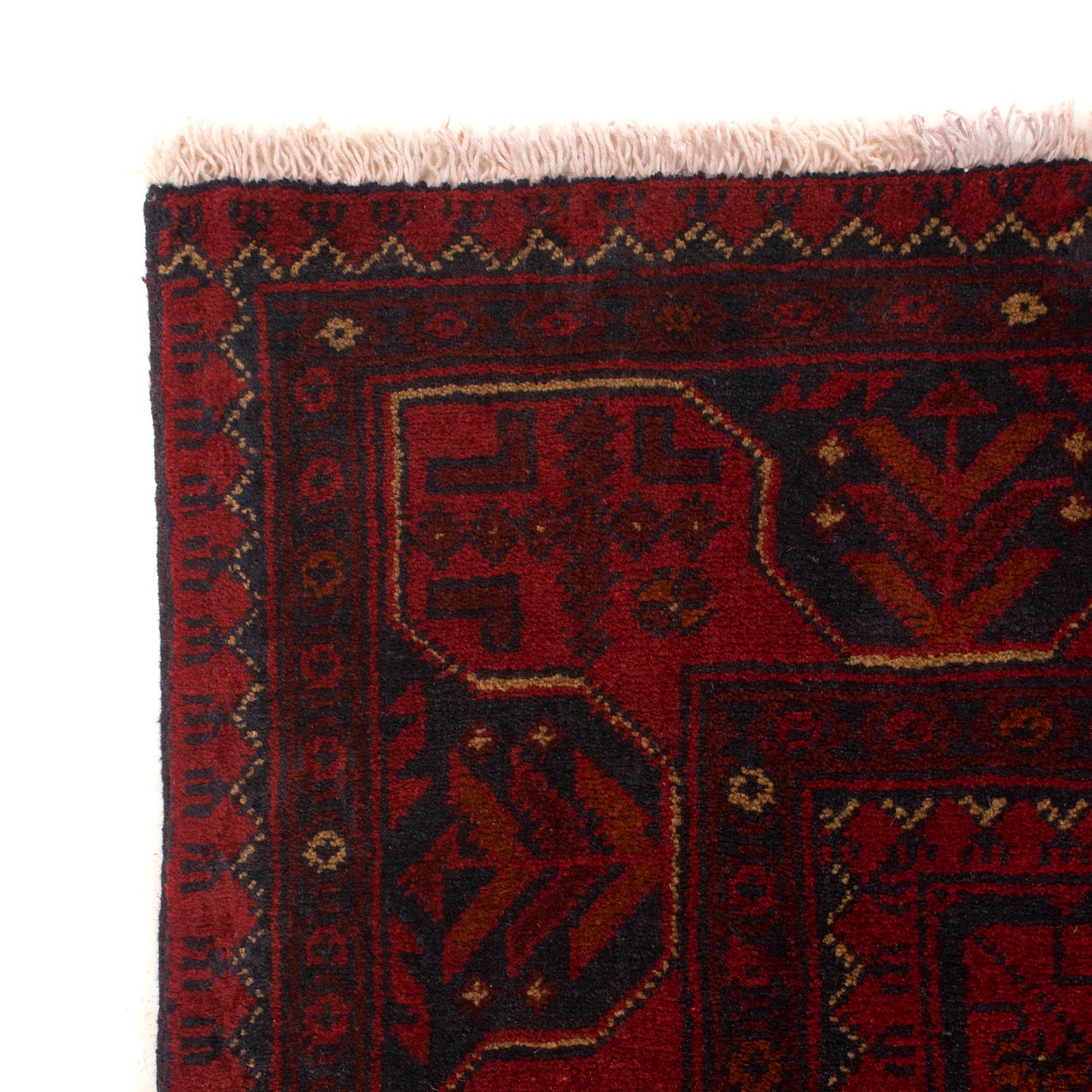 Khal Mohammadi Rug Handmade Red 3x5 ft
