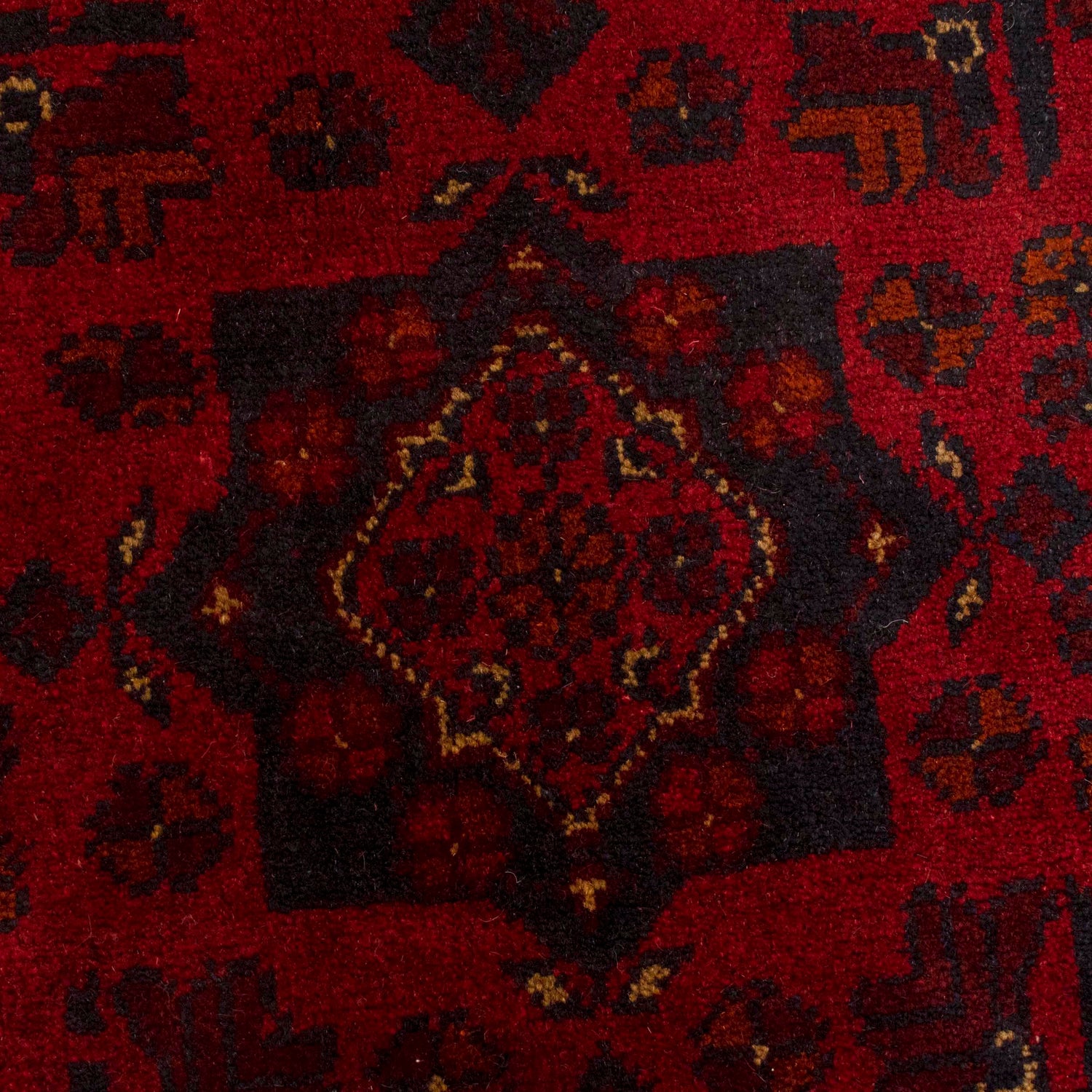 Khal Mohammadi Rug Handmade Red 3x5 ft