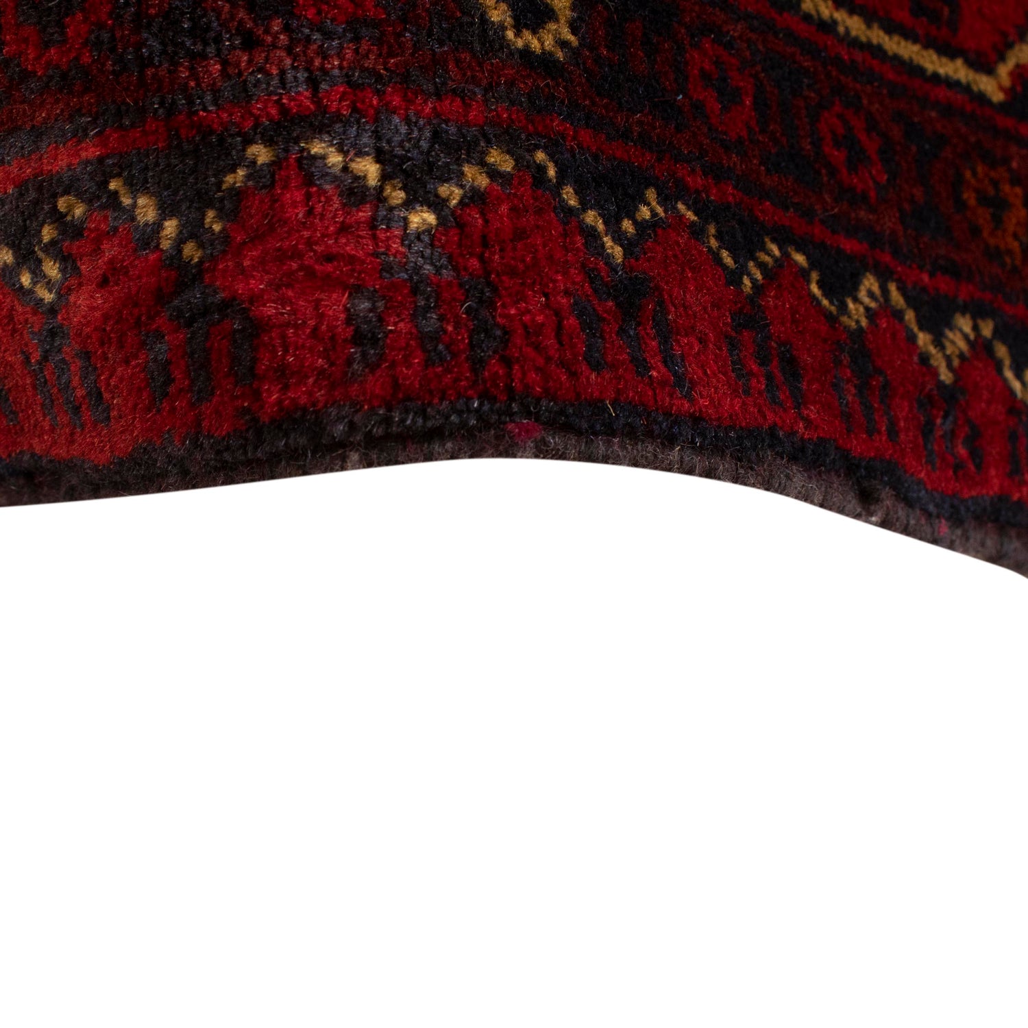 Khal Mohammadi Rug Handmade Red 3x5 ft