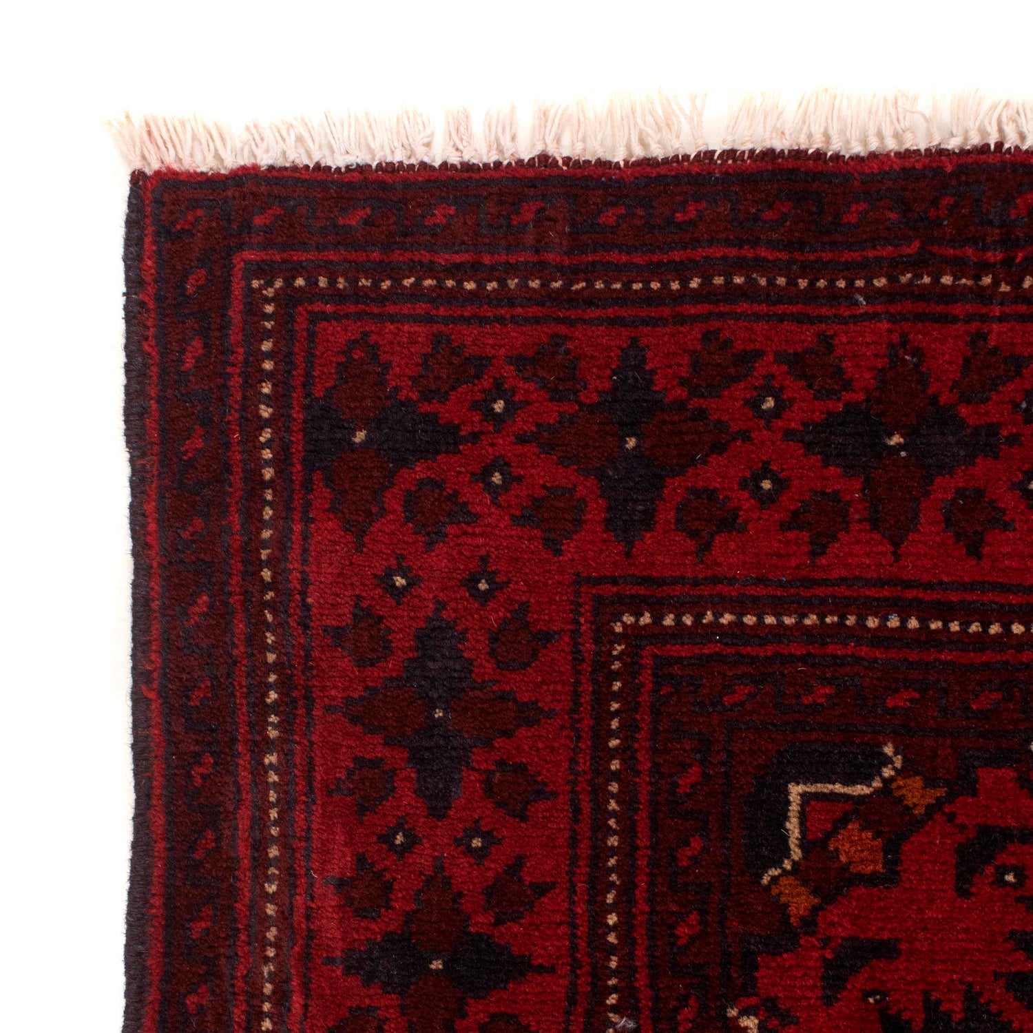 Khal Mohammadi Rug Handmade Red 3x5 ft