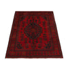 Khal Mohammadi Rug Handmade Red 3x5 ft