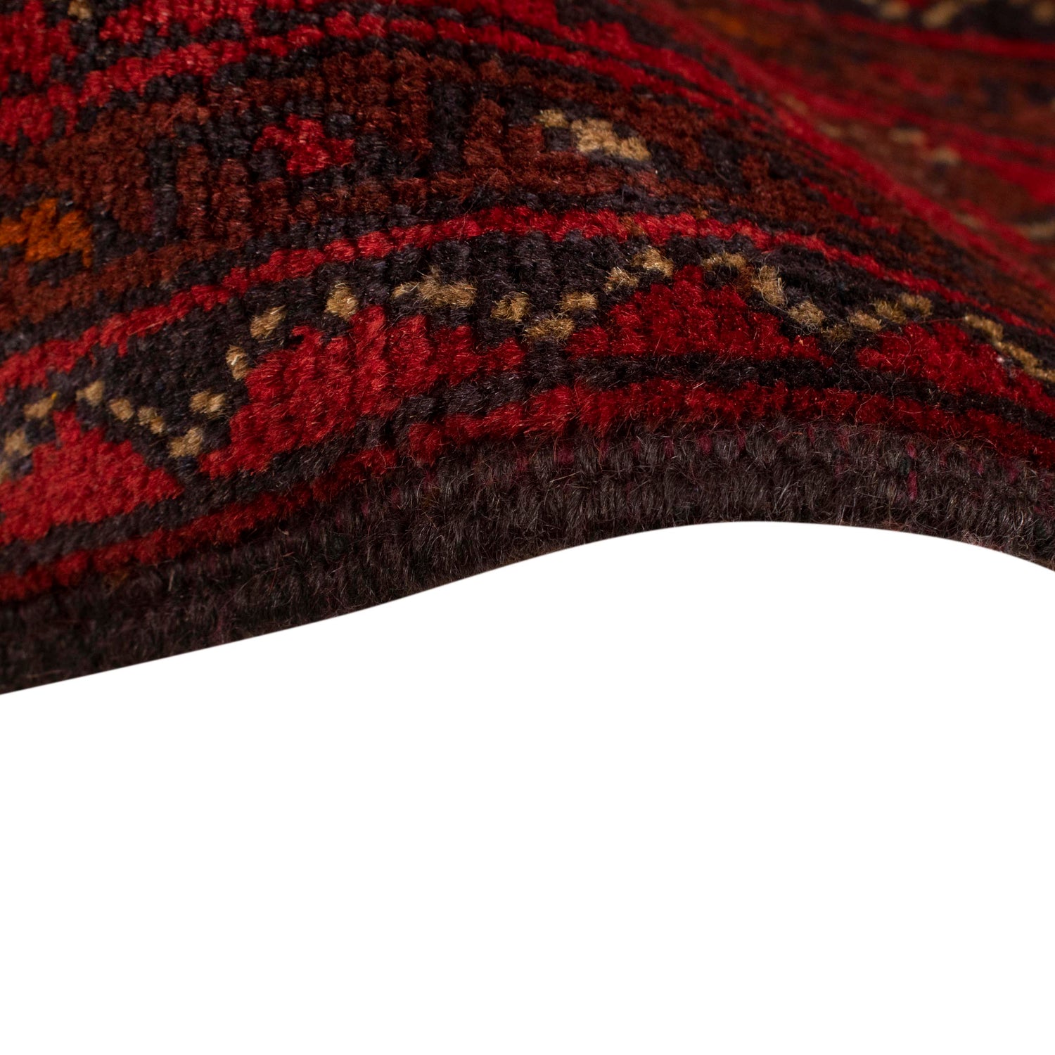 Khal Mohammadi Rug Handmade Red 3x5 ft