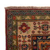 Kazak Rug Handmade Red Medallion 3x5 ft