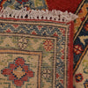 Kazak Rug Handmade Red Medallion 3x5 ft