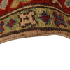 Mamluk Area Rug Handmade Beige Medallion 4x7 ft