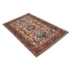 Kazak Rug Handmade Beige Medallion 3x5 ft