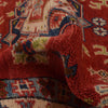 Kazak Rug Handmade Red Medallion 3x5 ft