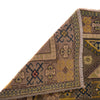 Kazak Rug Handmade Gray Medallion 4x6 ft