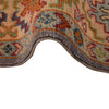 Kazak Rug Handmade Gray Medallion 3x5 ft