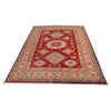 Kazak Rug Handmade Red Medallion 4x7 ft