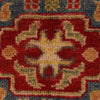 Kazak Rug Handmade Red Medallion 4x7 ft