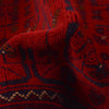 Khal Mohammadi Rug Handmade Red 4x7 ft