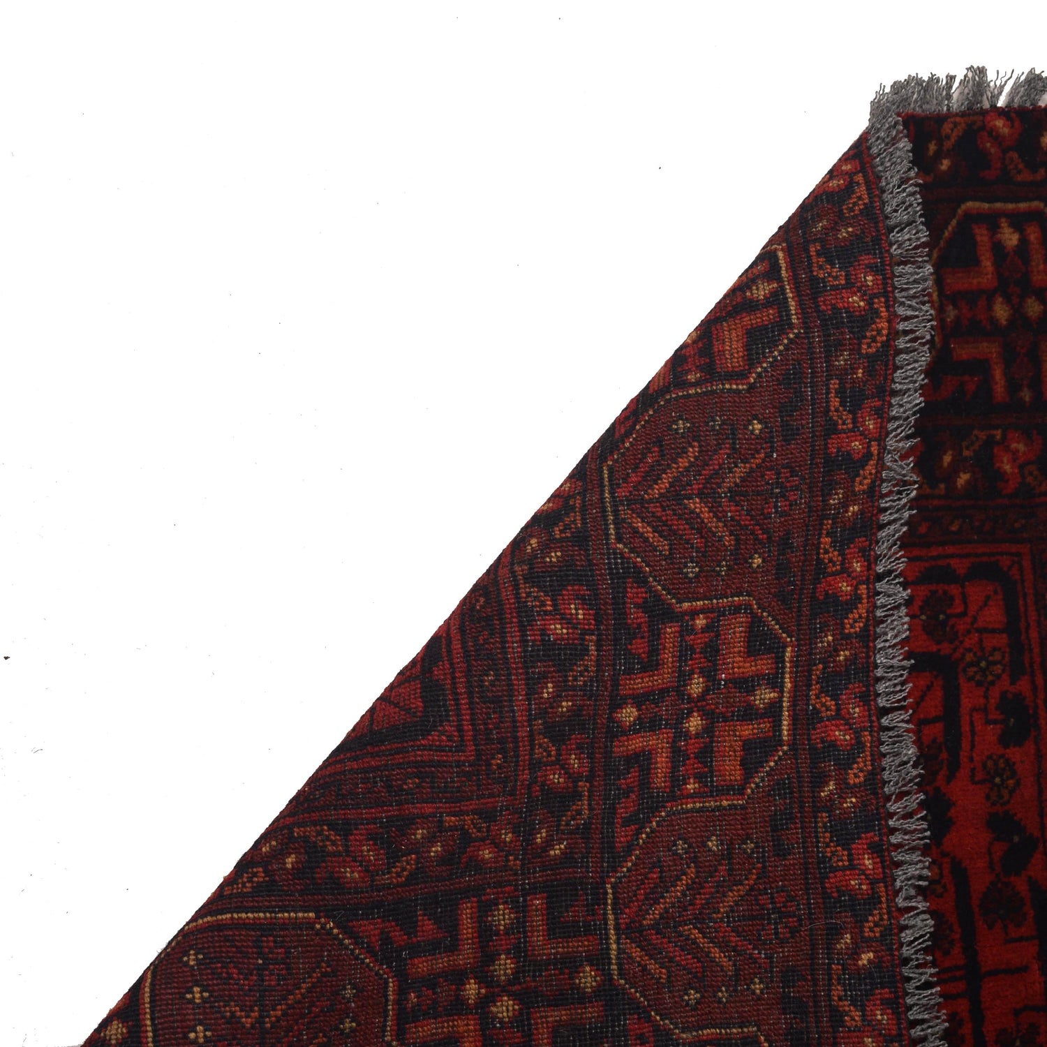 Khal Mohammadi Rug Handmade Red 13' Runner
