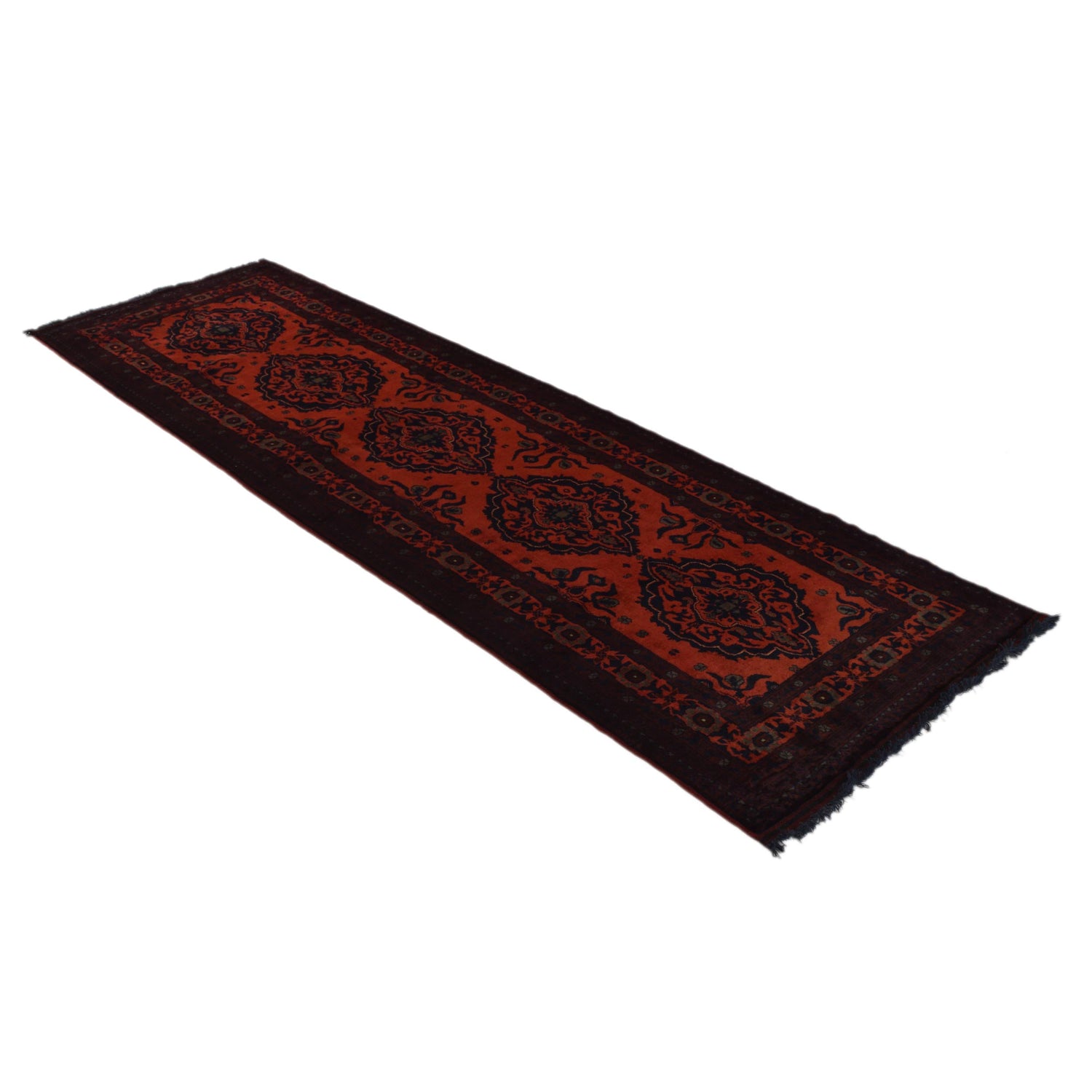 Khal Mohammadi Rug Handmade Red 8' Runner