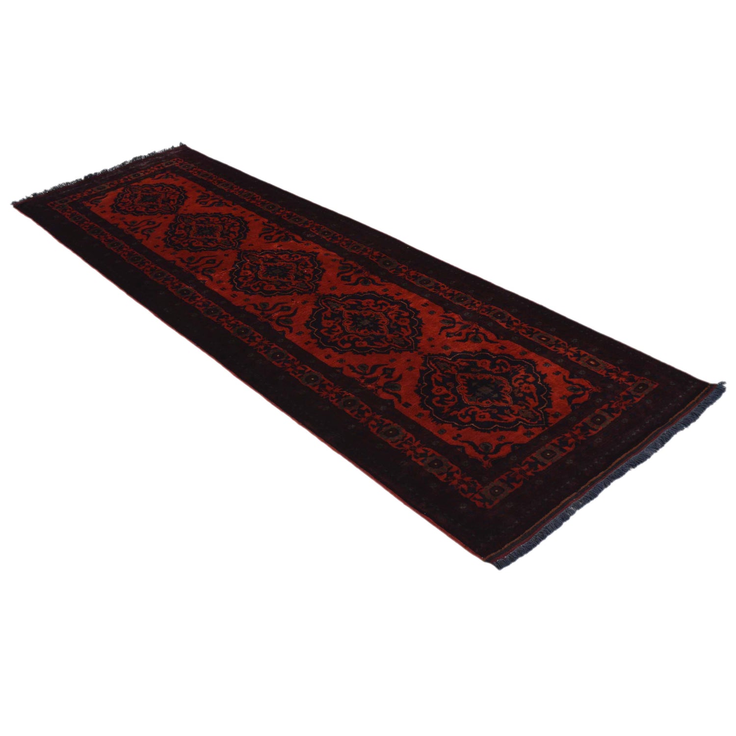 Khal Mohammadi Rug Handmade Red 8' Runner