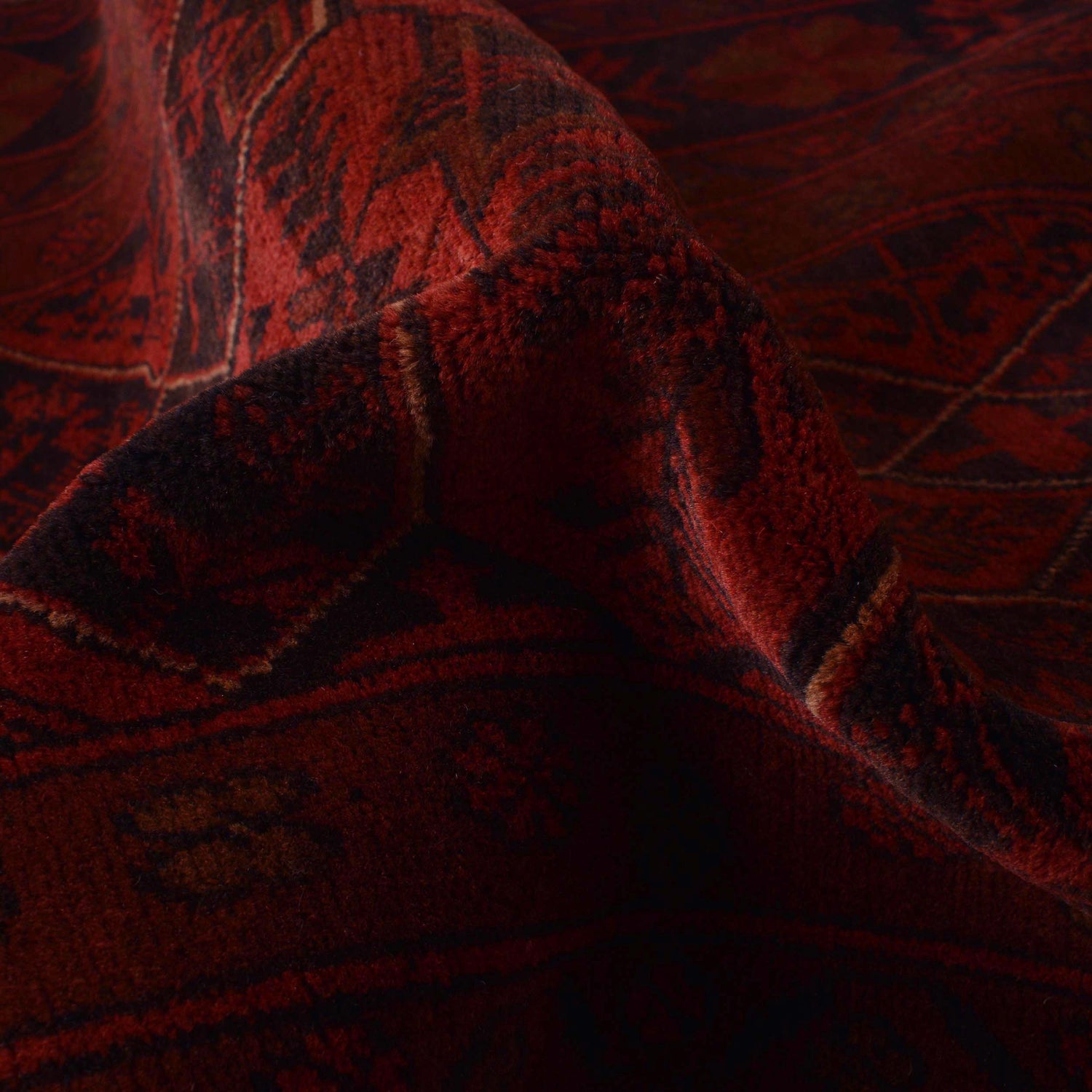 Khal Mohammadi Rug Handmade Red 10' Runner