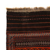 Laghari Kilim Area Rug Handmade Multi Geometric 4x7 ft