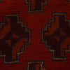 Baluchi Rug Handmade Red Geometric 2x4 ft