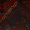 Baluchi Rug Handmade Red Geometric 2x4 ft